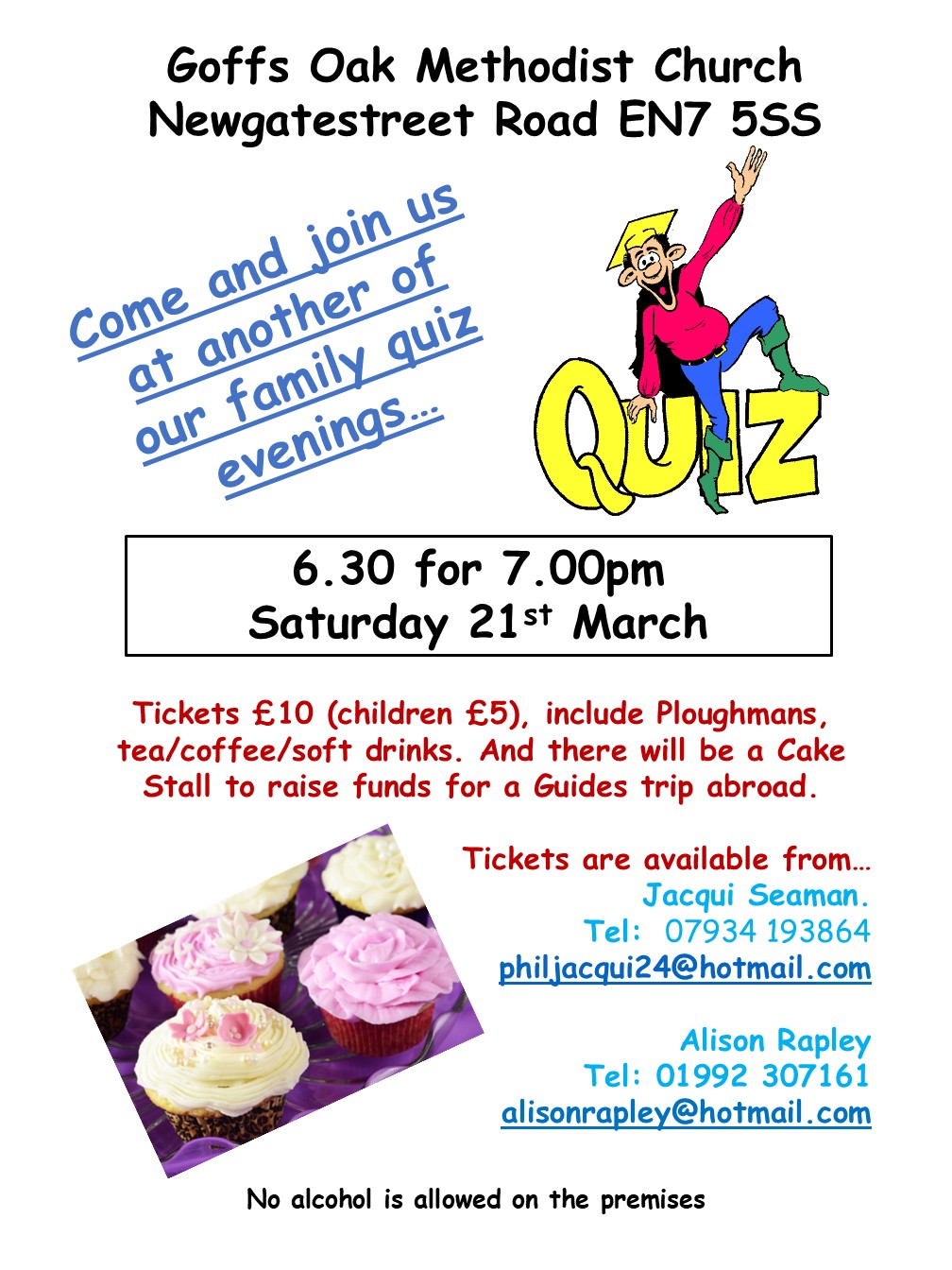 Quiz night March 2026